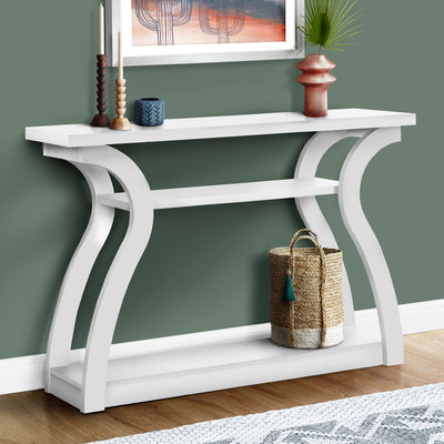 Monarch Specialties Entryway Stylish 47" Long Wood Look Accent Table (For Parts)