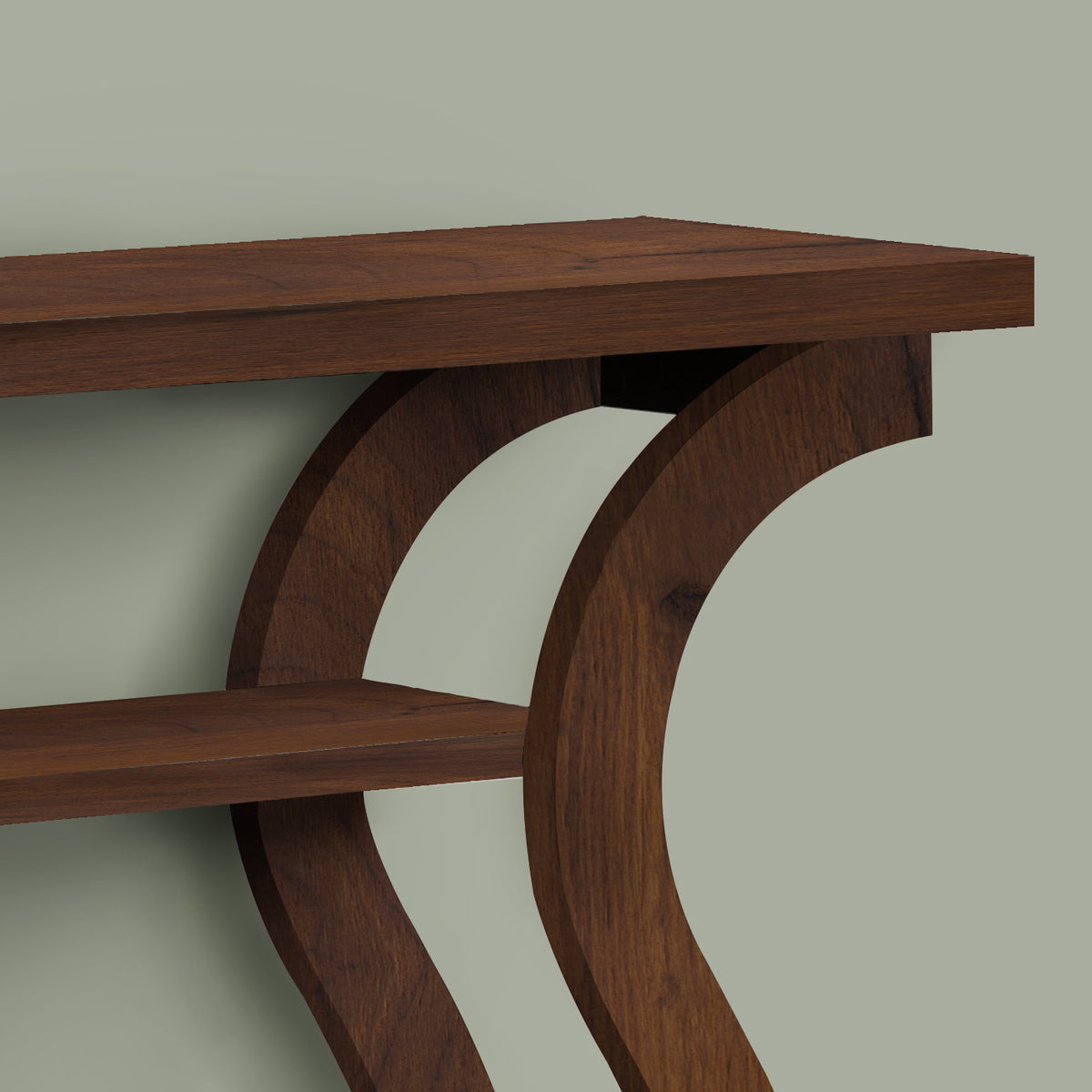 Monarch Specialties Home Entryway Stylish 47" Long Wood Look Accent Table (Used)
