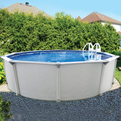 Aquarian Pools Fuzion Series Capri 18ftx52in Round Above Ground Pool (Open Box) - VMInnovations
