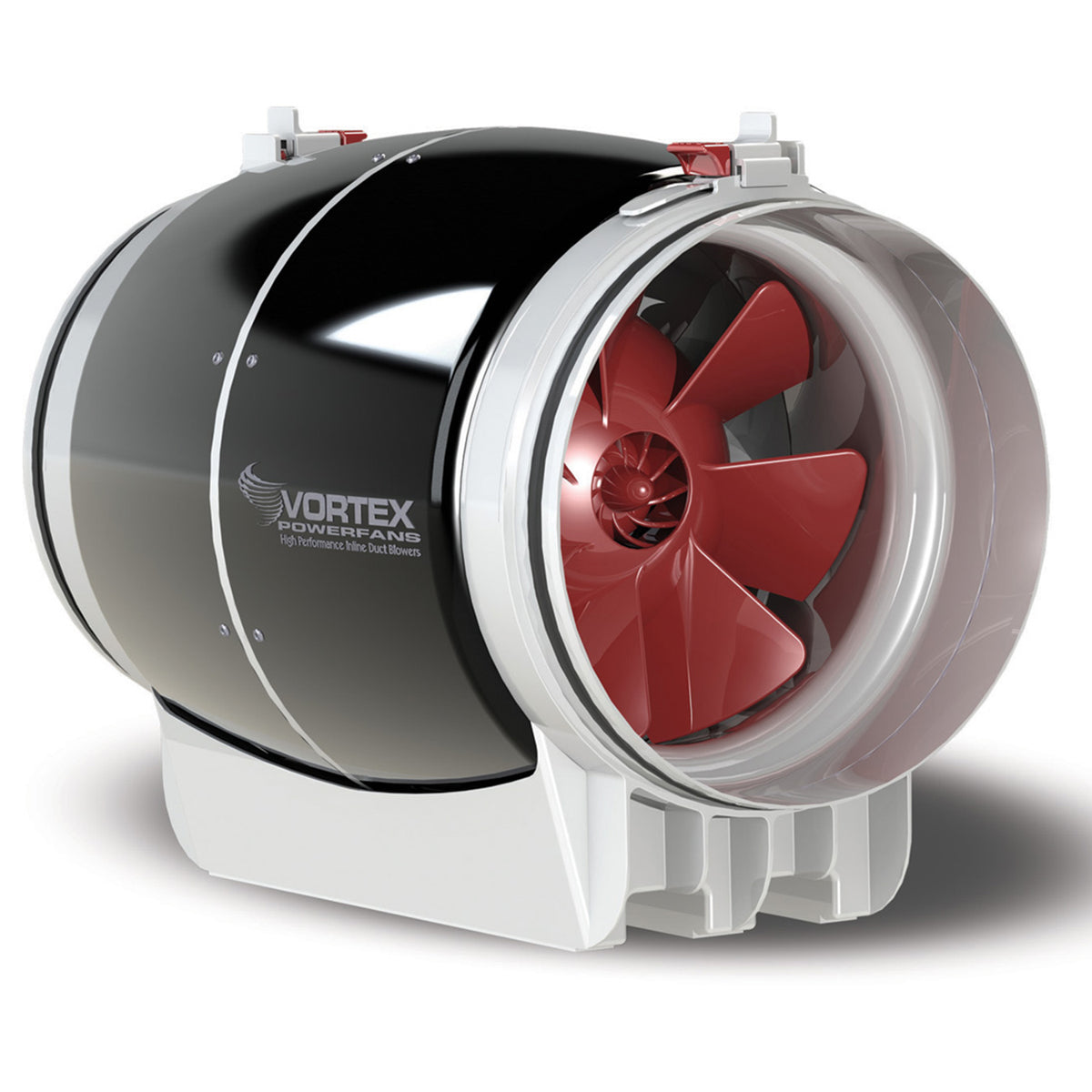 Vortex Powerfan Energy-Efficient S-Line Inline Ventilation Fan (Open Box)