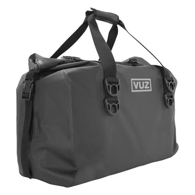 Vuz Moto VUZ-DDB Waterproof Motorcycle 45 Liter Duffle Bag, Gray (Open Box)