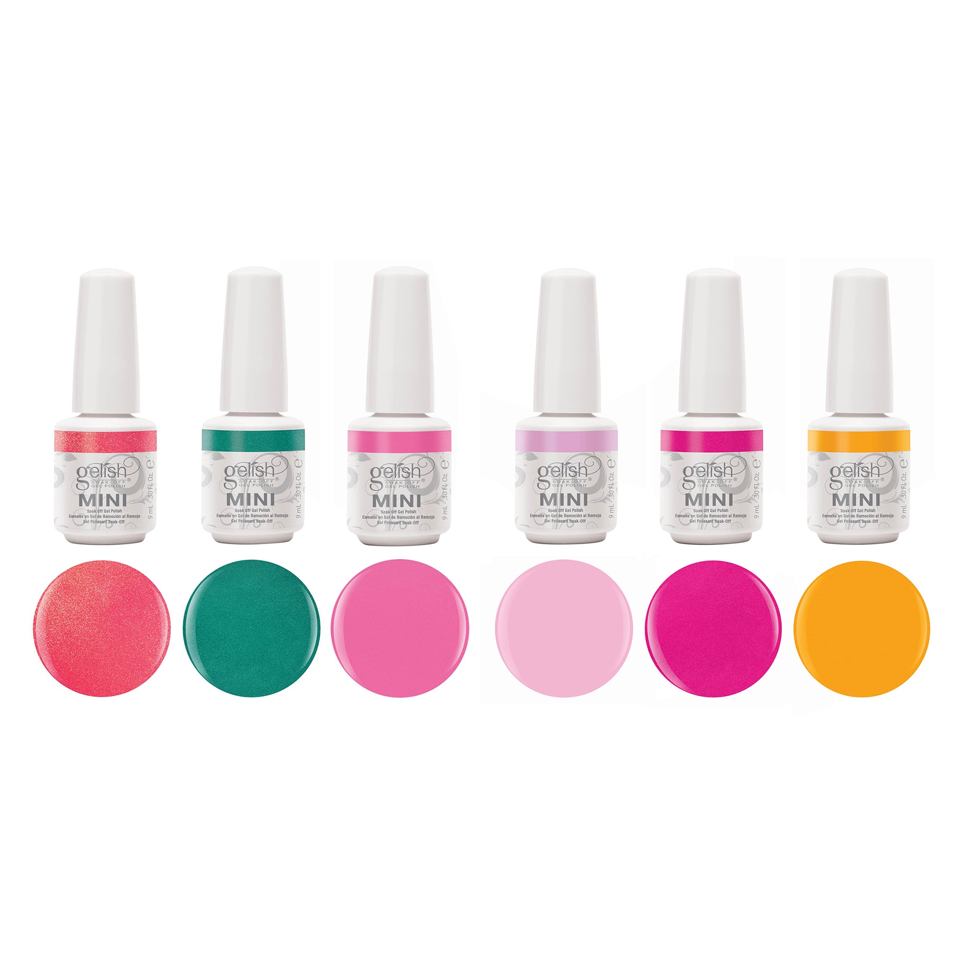 Gelish Polish Cure LED Lamp and Complete Basix Kit with Neon Street Beat Polish - VMInnovations