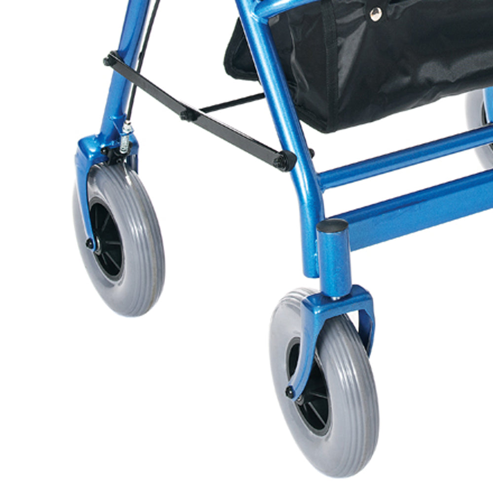 Essential Medical Supply Endurance HD Heavy Duty 4 Wheel Walker, Blue (Open Box)