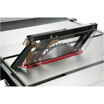 Shop Fox W1820 3-HP Cabinet Table Saw with Riving Knife and Long Rails, White