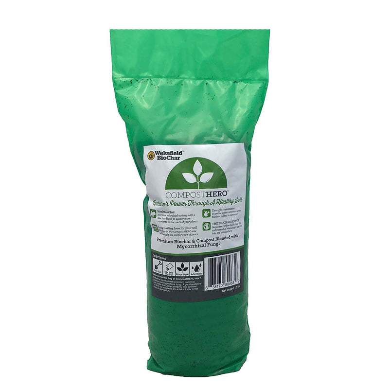 Wakefield 1 lb Biochar Organic Soil Conditioner and 1.5 lb Organic Compost - VMInnovations