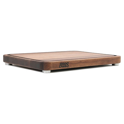 John Boos Tenmoku 20 x 15" Cutting Board w/ Steel Feet & 3 Piece Maintenance Set - VMInnovations