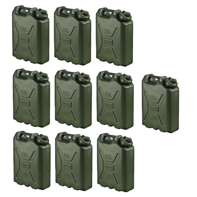 Scepter BPA Durable 5 Gallon 20 Liter Portable Water Storage Container, Green - VMInnovations