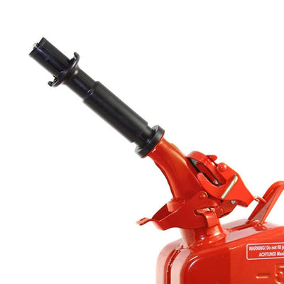Wavian 5.3 Gal/20 L CARB Jerry Can and 1.3 Gal/5 L Steel Jerry Can, Red