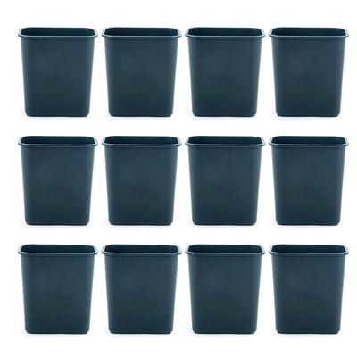 United Solutions 28Q ECOSolution Recyclable Plastic Wastebasket (12 Pk) (Used)