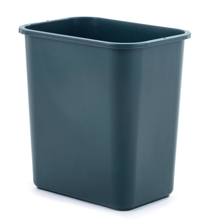 United Solutions 28 Quart ECOSolution Recyclable Plastic Wastebasket, (12 Pack)