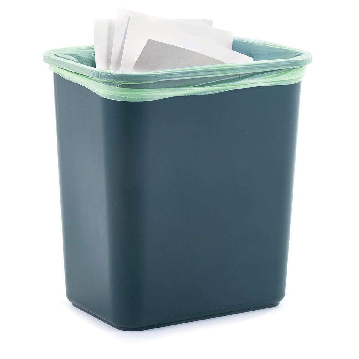 United Solutions 28Q ECOSolution Recyclable Plastic Wastebasket (12 Pk) (Used)
