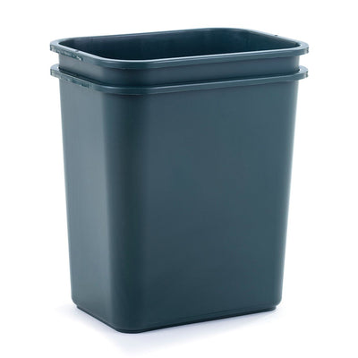 United Solutions 28Q ECOSolution Recyclable Plastic Wastebasket (12 Pk) (Used)