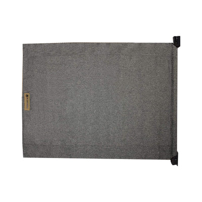 THE STAIR BARRIER 36 to 43" Retractable Portable Fabric Baby Pet Gate, Dark Gray - VMInnovations