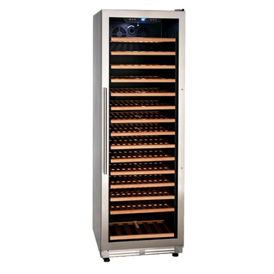 Avanti Freestanding Single Zone Wine and Beverage Cooler Fridge, Stainless Steel