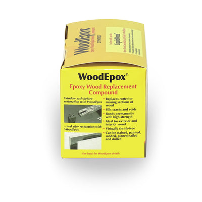 Abatron WoodEpox Epoxy Resin Wood Replacement Parts A & B, 2 Pint Kit (Open Box)