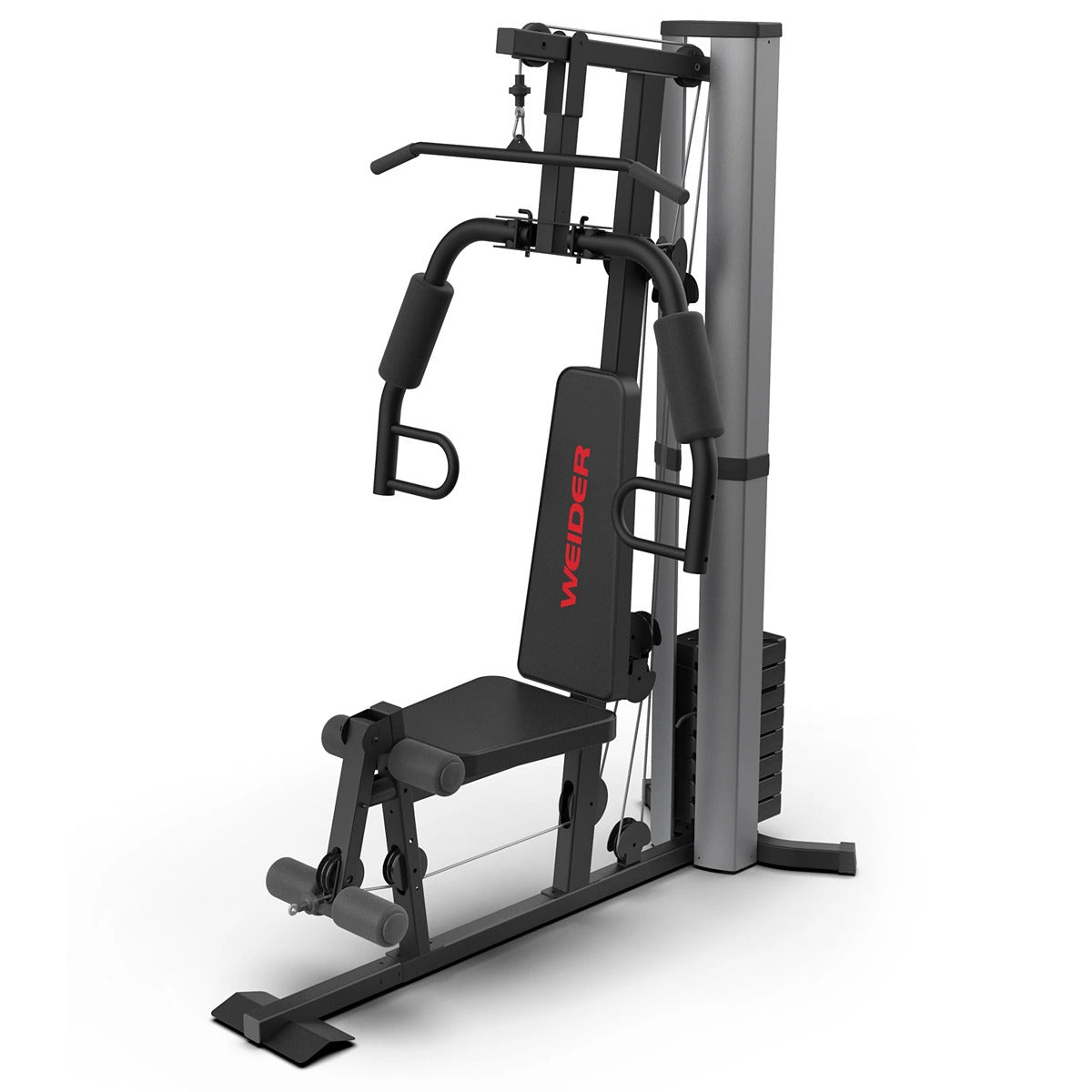 Weider WESY34620 Legacy Home Gym Weight Strength Fitness Training System, Black - VMInnovations