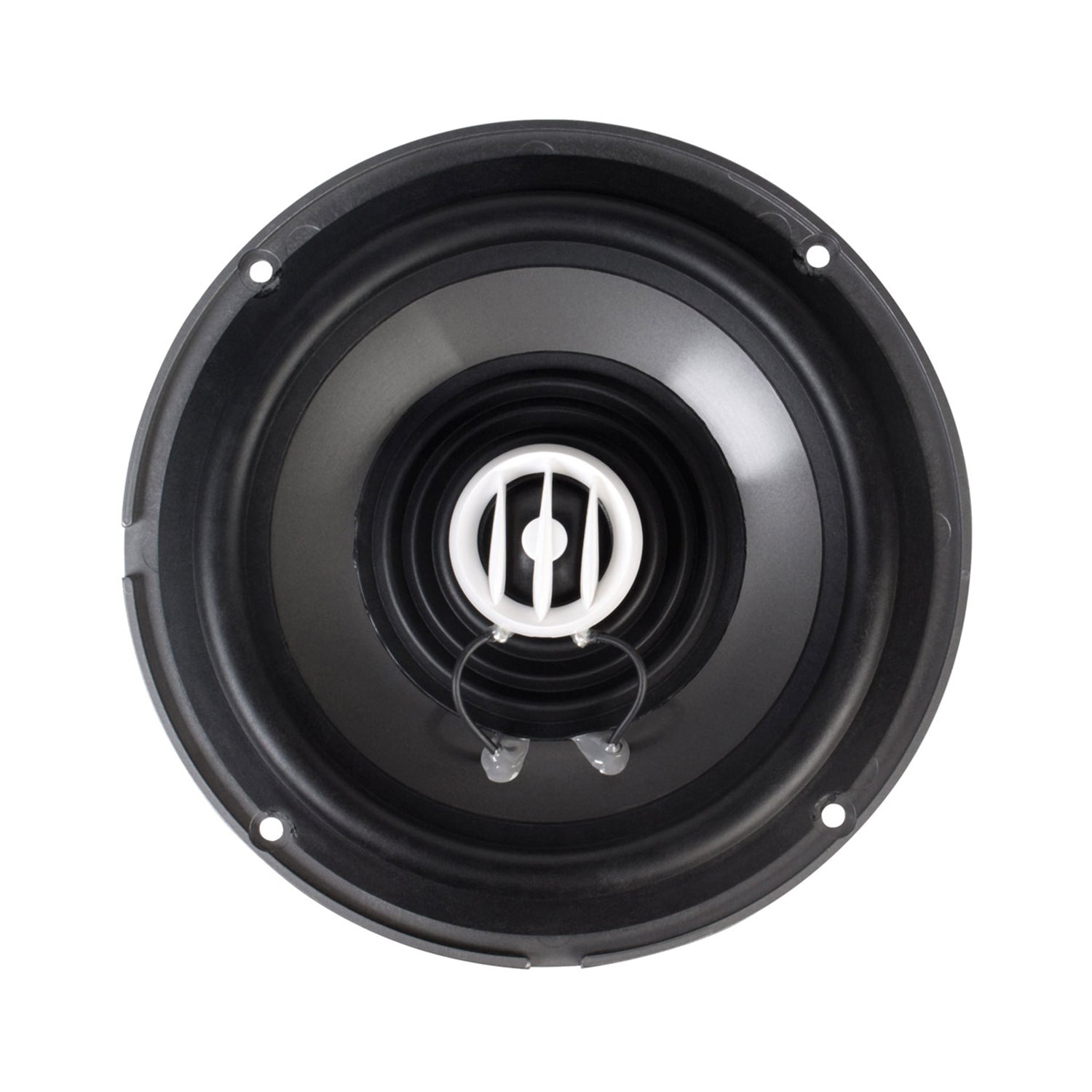 MTX WET77-W Wet Series 75 Watt RMS 4 Ohm Coaxial Marine Boat Speaker Pair, White