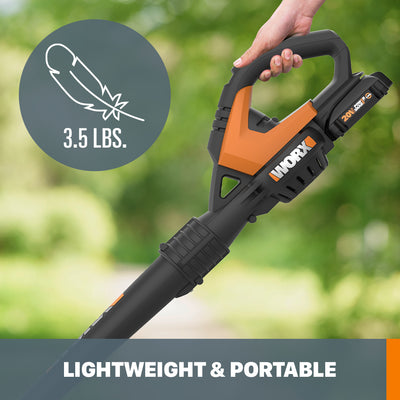 WORX 2-in-1 Trimmer & Edger, Hedge Trimmer and Leaf Blower Lawn Combo (Used)