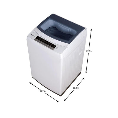 Magic Chef 2.0 Cu Ft Compact Top Load Washer Washing Machine, White (For Parts)