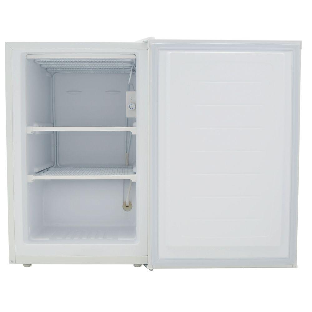 Magic Chef MCUF3W2 3 Cubic Ft Deep Small Mini Upright Freezer, White (Used)