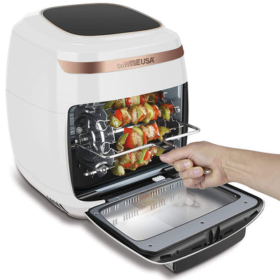 GoWISE Vibe 11.6 Qt Air Fryer Toaster Oven w/ Rotisserie & Dehydrator (Open Box)