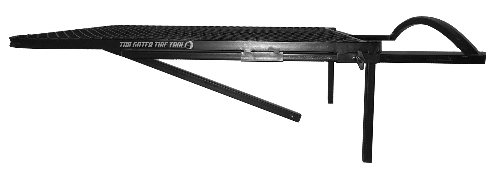 Tailgater Original Durable Powder Coated Steel Tire Mounted Table (Open Box) - VMInnovations
