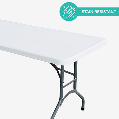 Peakform Compact Folding Banquet Table for Indoor or Outdoor Use, 6ft (Used)