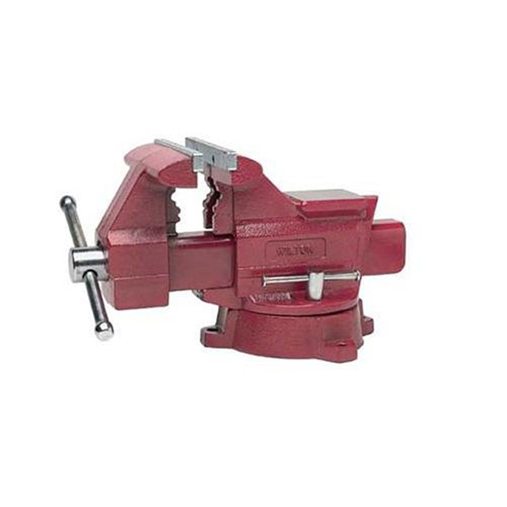 Wilton WIL-11127 5-1/2 Inch Jaw 3-1/4 Inch Throat Utility Vise with Swivel Base