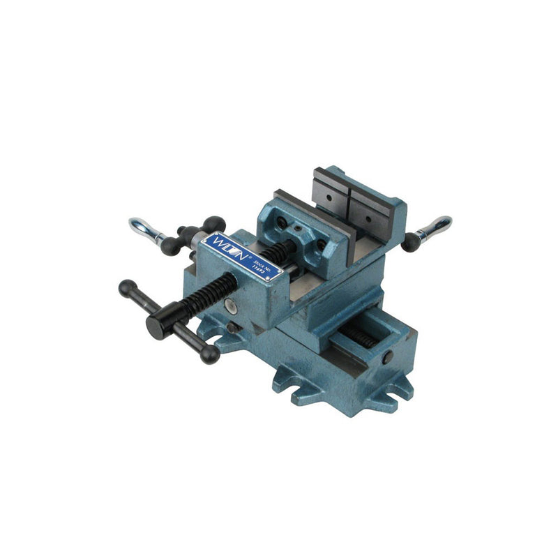 Wilton Tools WIL-11693 3 Inch Jaw Width Cross Slide Drill Press Vise, Blue