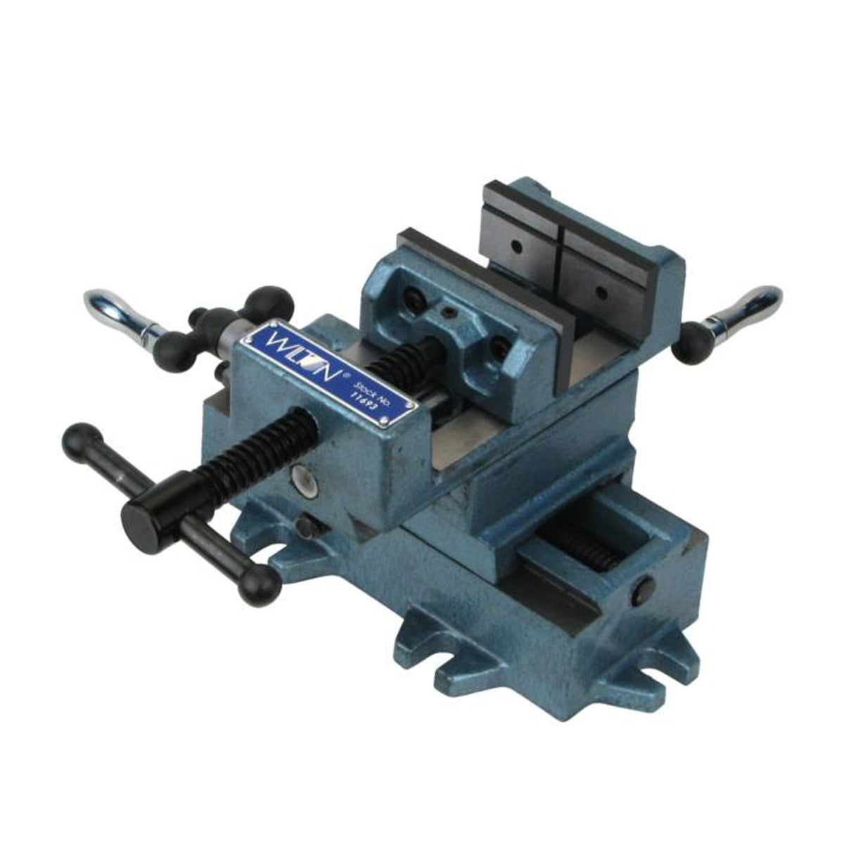 Wilton Tools 4 Inch Cross Slide Table Drill Press Vice Cast Side Knobs (Used)