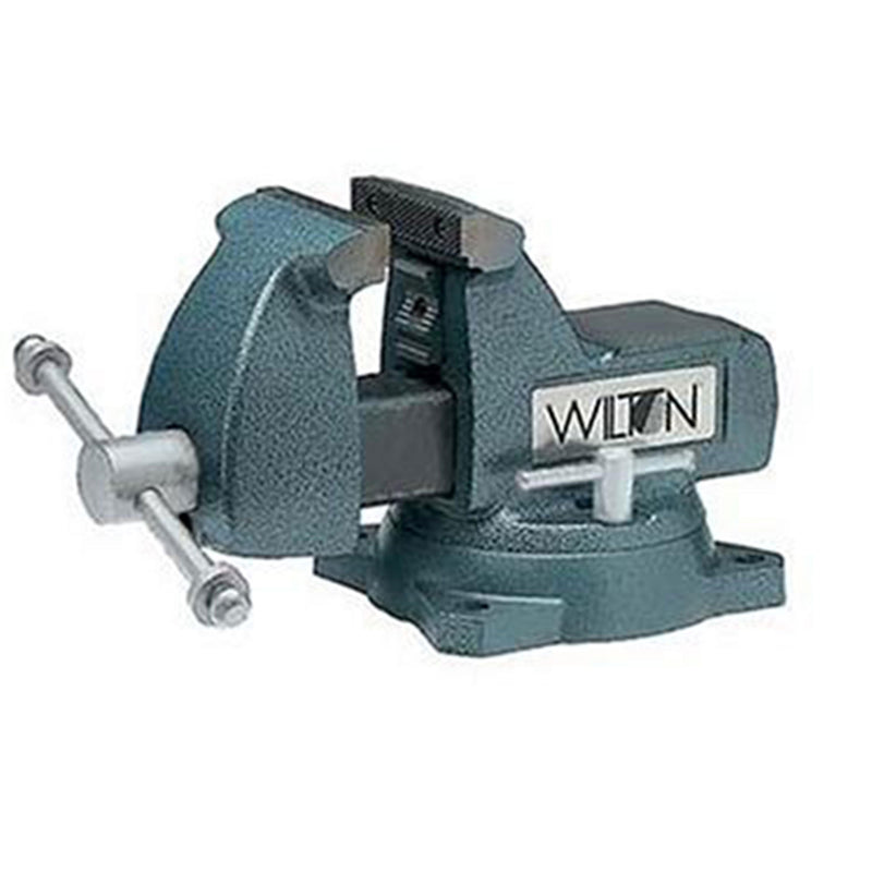 Wilton Tools 21400 Mechanics Bench Vice Grip with 5 Inch Jaw and Swivel Base