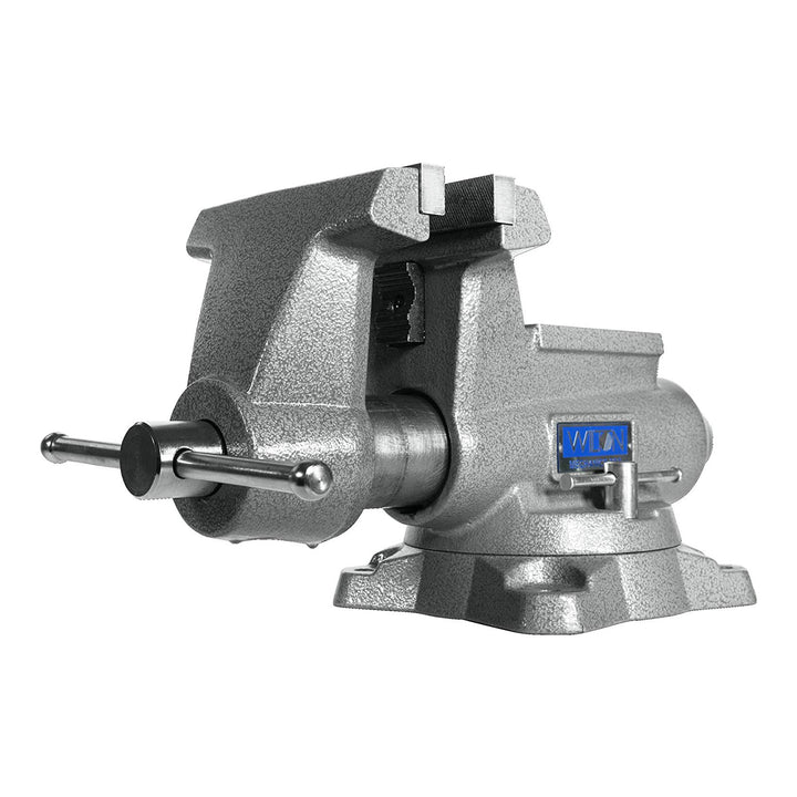 Wilton Pro 6.5" Jaw Width 6" Opening Steel Swivel Base Work Bench Vise(Open Box) - VMInnovations