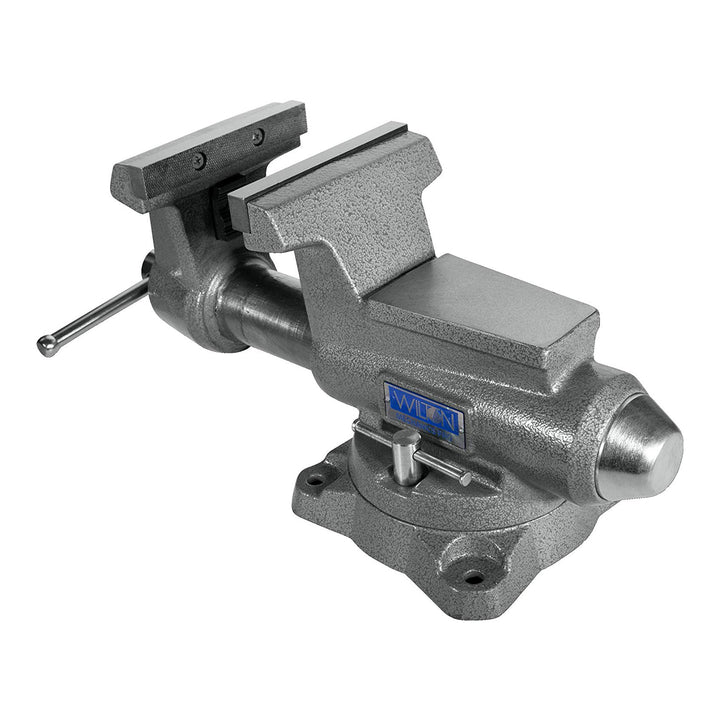 Wilton Pro 6.5" Jaw Width 6" Opening Steel Swivel Base Work Bench Vise(Open Box) - VMInnovations