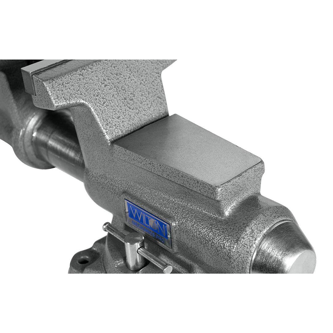 Wilton Pro 6.5" Jaw Width 6" Opening Steel Swivel Base Work Bench Vise(Open Box)