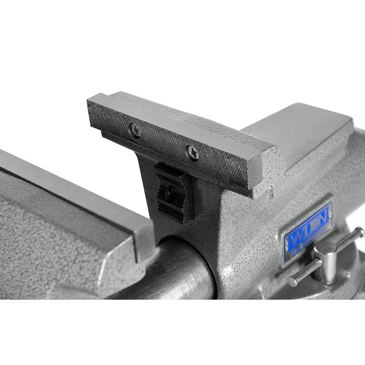 Wilton Pro 6.5" Jaw Width 6" Opening Steel Swivel Base Work Bench Vise(Open Box) - VMInnovations