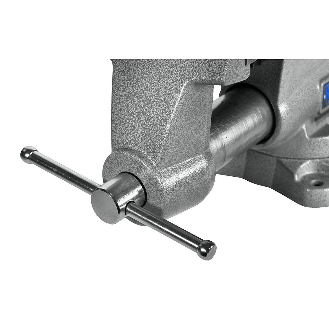 Wilton Pro 6.5" Jaw Width 6" Opening Steel Swivel Base Work Bench Vise(Open Box)