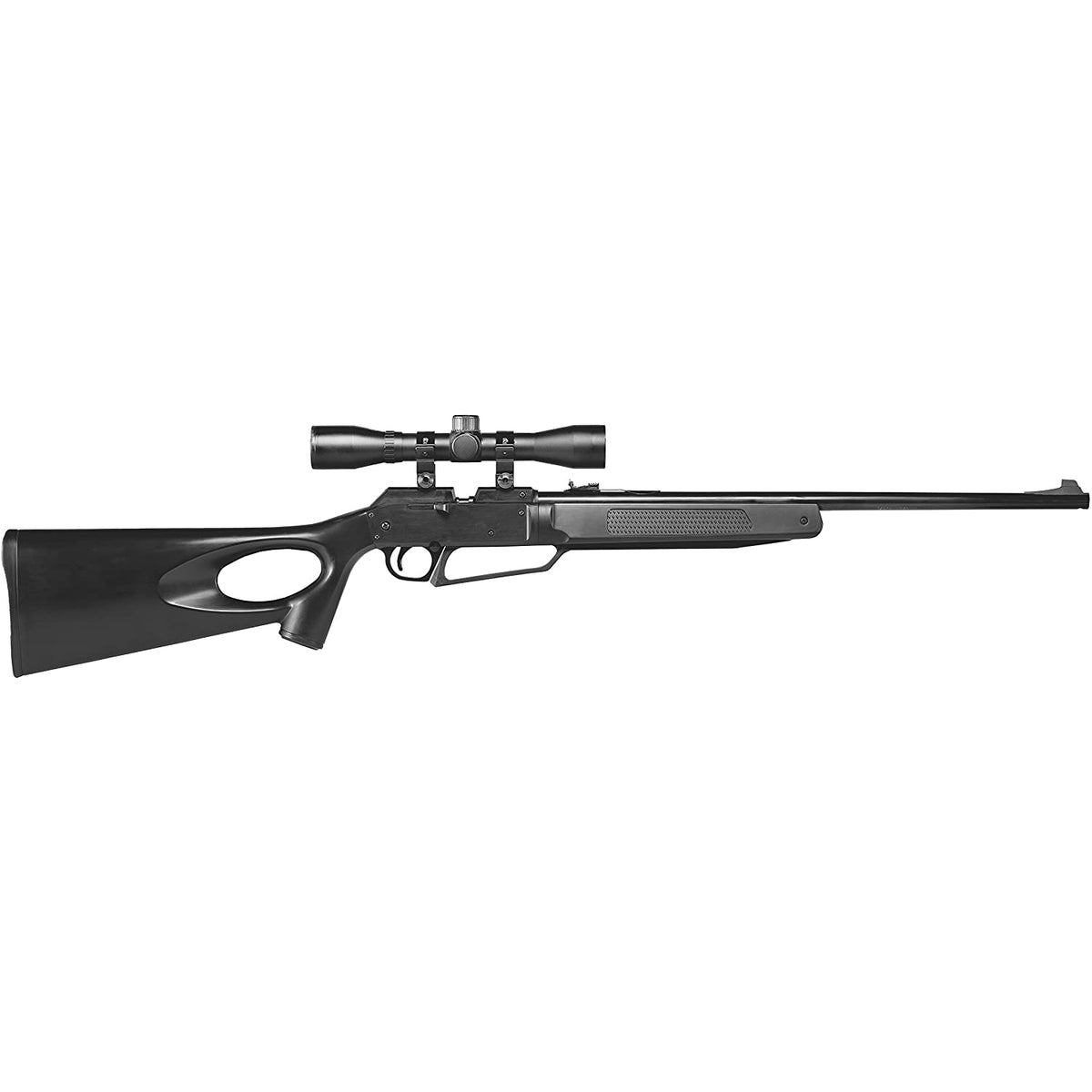 Winchester Model 77XS 0.177 Caliber Multi Pump Dual Ammo Air Rifle BB Gun, Black - VMInnovations