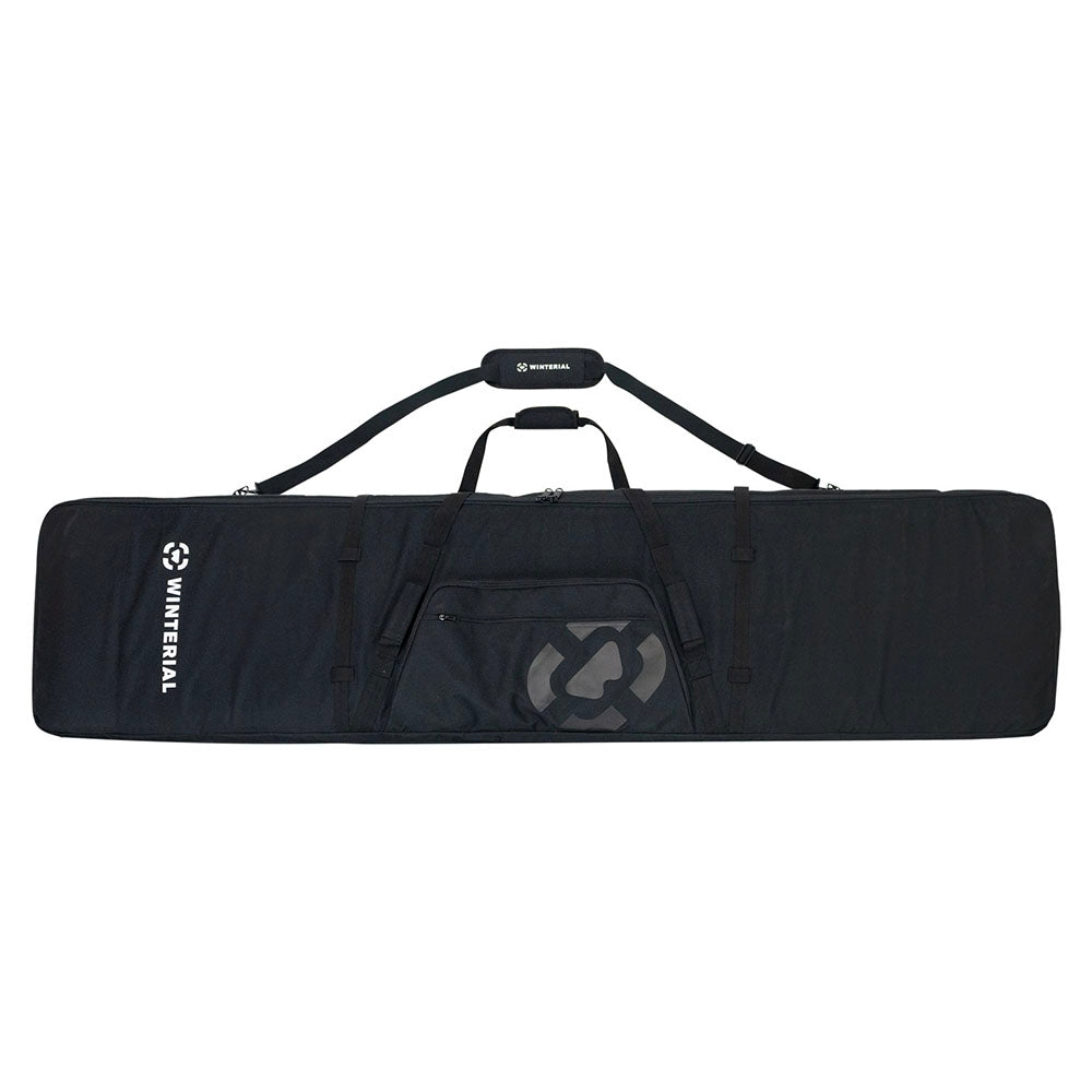 Winterial Rolling Double Ski Travel Pack w/ 5 Storage Compartments, (For Parts)
