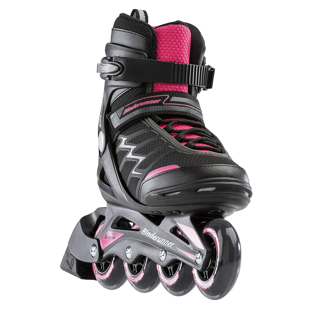 Rollerblade Bladerunner Pro XT Womens Adult Inline Skate, Size 6, Pink (Used)