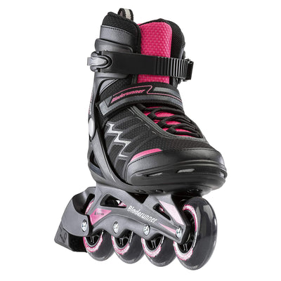 Rollerblade Bladerunner Pro XT Womens Adult Inline Skate, Size 6, Pink(Open Box) - VMInnovations