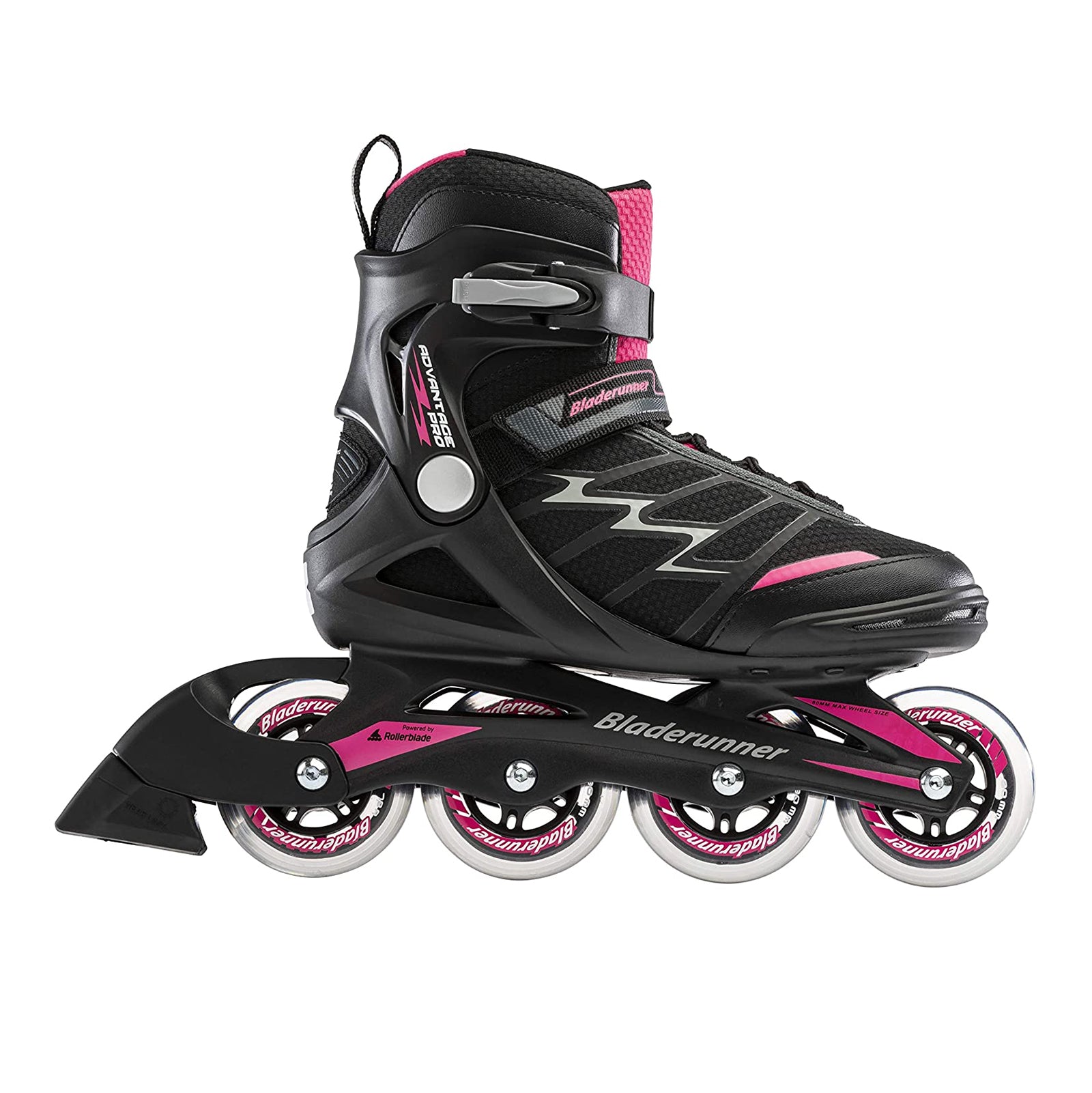 Rollerblade Bladerunner Pro XT Womens Adult Inline Skate, Size 6, Pink(Open Box) - VMInnovations