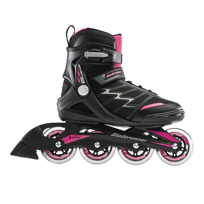 Rollerblade Bladerunner Pro XT Womens Adult Inline Skate, Size 6, Pink(Open Box) - VMInnovations