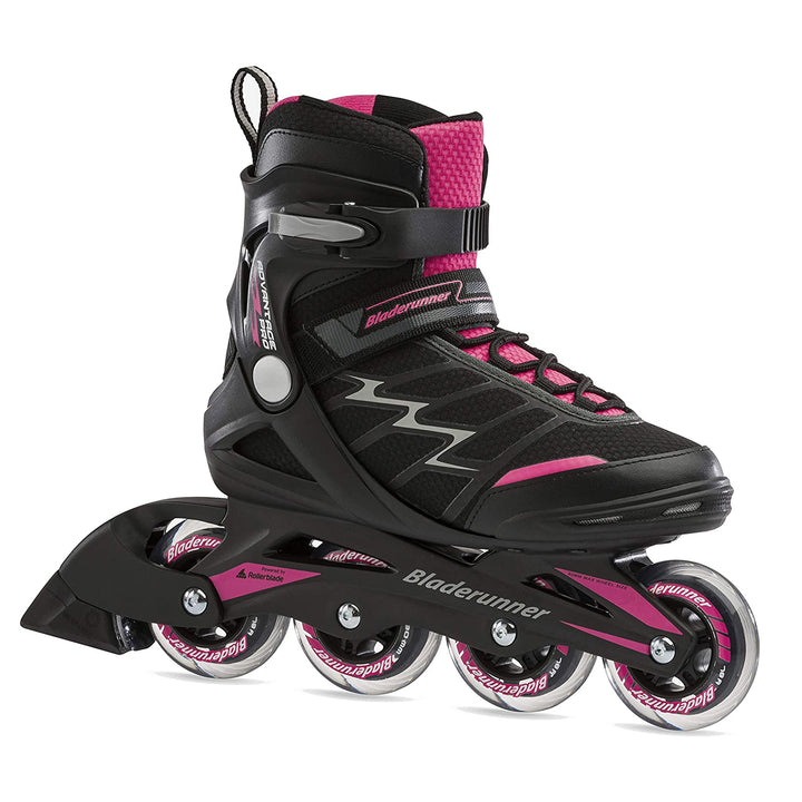 Rollerblade Bladerunner Pro XT Womens Adult Inline Skate, Size 6, Pink (Used)