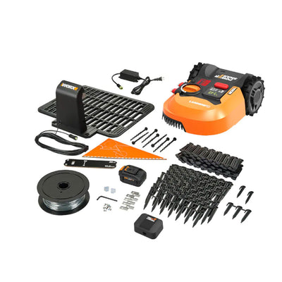 Worx WR140 Landroid M 20V 7 Inch GPS Module Electric Cordless Robotic Lawn Mower