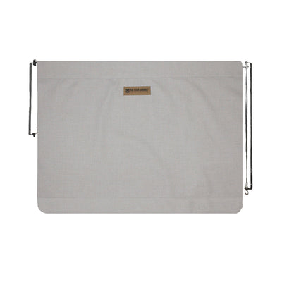 27 to 42.5 Inch Wall to Wall Single Panel Swing Gate, Pebble (Open Box) - VMInnovations