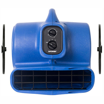 XPOWER Dog Grooming Cage Dryer with Multi Drying Hose Kit, Blue (Open Box)