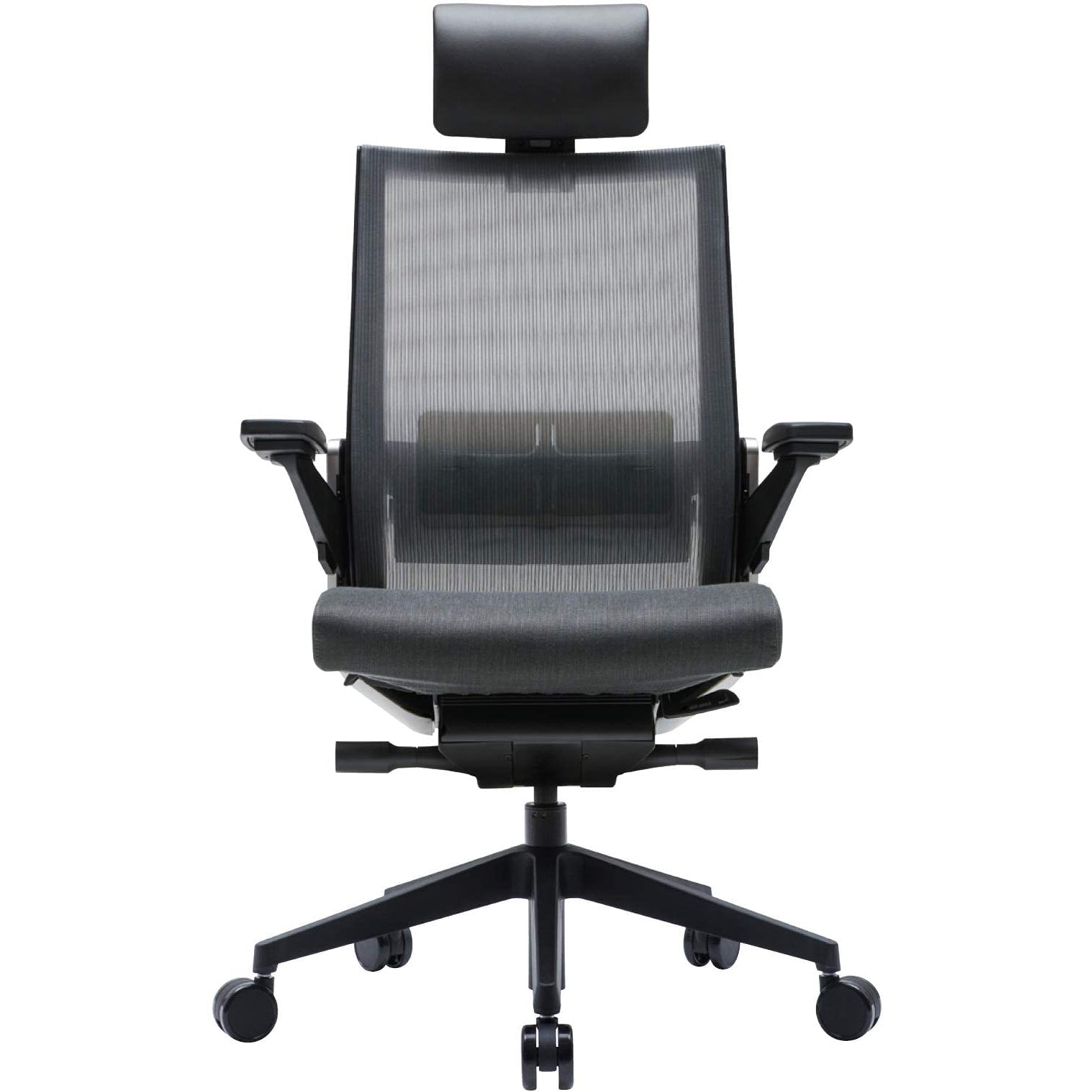 SIDIZ T80 Adjustable Ergonomic Office Desk Chair with Floor Carpet Mat, Gray - VMInnovations