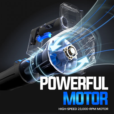Sun Joe 20-Volt Cordless X20 Compact Leaf Blower w/ Batteries & Charger Open Box - VMInnovations
