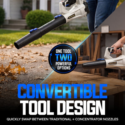 Sun Joe 20-Volt Cordless X20 Compact Leaf Blower w/ Batteries & Charger Open Box - VMInnovations