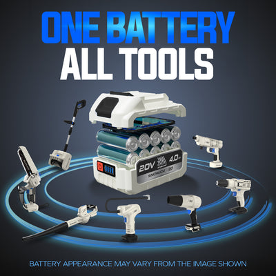 Sun Joe 20V ECOSHARP UL Certified Cordless Mini Chainsaw, 6" Chainsaw (Open Box) - VMInnovations